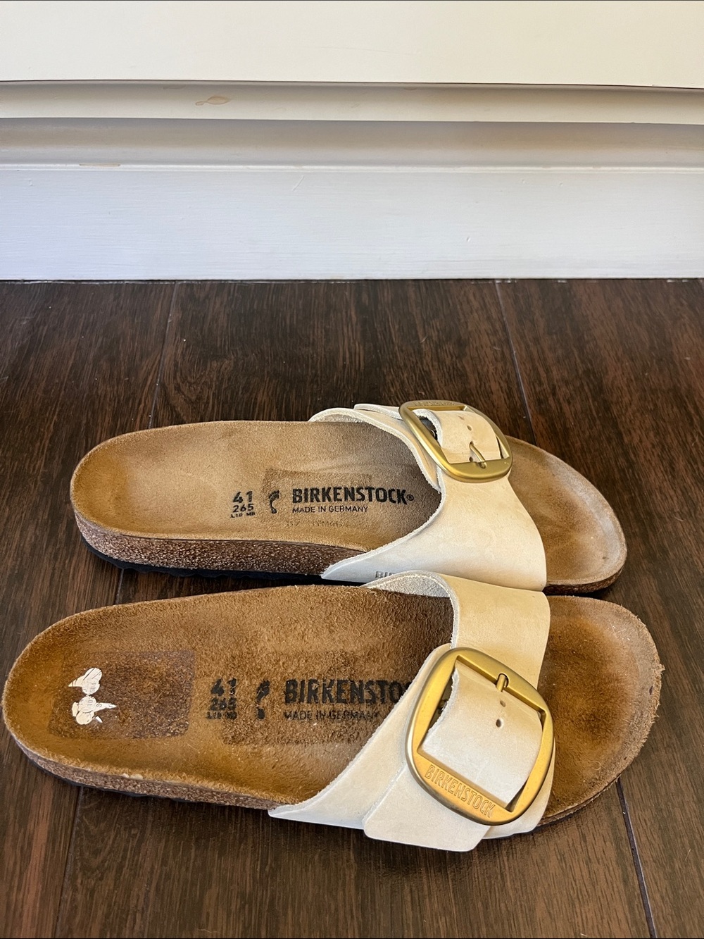Like New! BIRKENSTOCK BIG BUCKLE Madrid Sandals - Picture 9 of 12